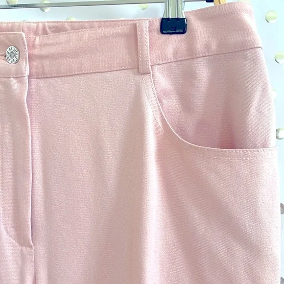 St. John Blush Straight Leg Pants - Picture 7 of 15